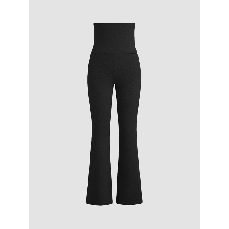 CIDER Flare Leggings for Women Low Waist Flared Trousers Jersey
