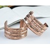 Crocon Tibetan Adjustable Bangle Copper Bracelets for Women and Men