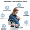 Fular para Bebe,Canguro para Bebe de algodón 100% transpirable,Fular Ergonomico