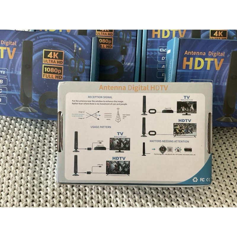 Digital Antenna 4K Ultra 1080p Full HDTV Digital TV Antenna