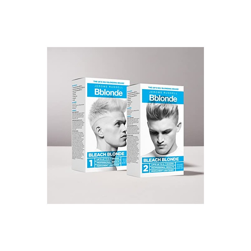 Jerome Russell Bblonde Bleach Blonde Kit No.1 Permanent for Men