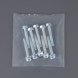 Esco EA949ZE-105 M0.4 x 1.4 inches (10 x 35 mm) Flange Bolt 2 Types (Uniqlo / 6 pieces)