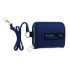 Kutsuwa Puma Men's Polyester Wallet Round Zipper Wallet Navy PM384NB