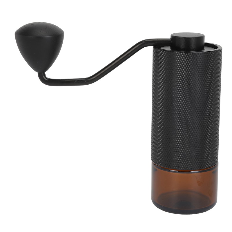 Manual Coffee Bean Grinder Multifunction CNC Steel Core Adjustable Thickness