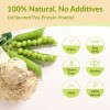 Luckycare 2.2 LBs High Protein Organic Pea Protein Powder, Non-GMO,