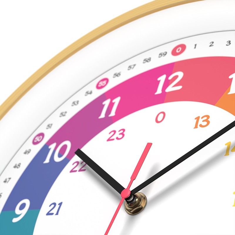 Cander Berlin MNU 2425 R Children's Wall Clock Silent 25