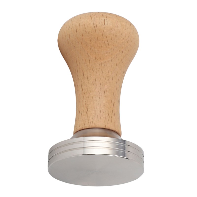 Coffee Tamper with Wooden Handle Easy To Operate Outstanding Extraction
