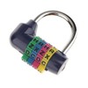 SDENSHI 4-letter combination lock, letter lock, padlock, combination lock, suitcase