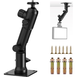 NEEWER - Soporte de Pared de Techo de 2.2 Pulgadas con Base Doble de 360°, Cabeza de Bola de 1/4 Pulgadas, 10 Tornillos, Soporte de Pared para cámara de Estudio de fotografía para Anillo de luz