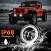 BEEYEO 4 Inch LED Fog Lights 60W High-Intensity Off-Road Fog