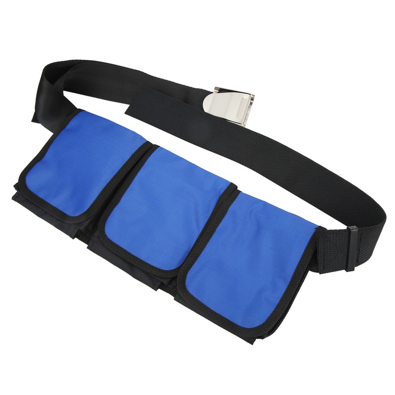 Diving Weight Belt Snorkeling 3 Pocket Weight Belt Quick Release