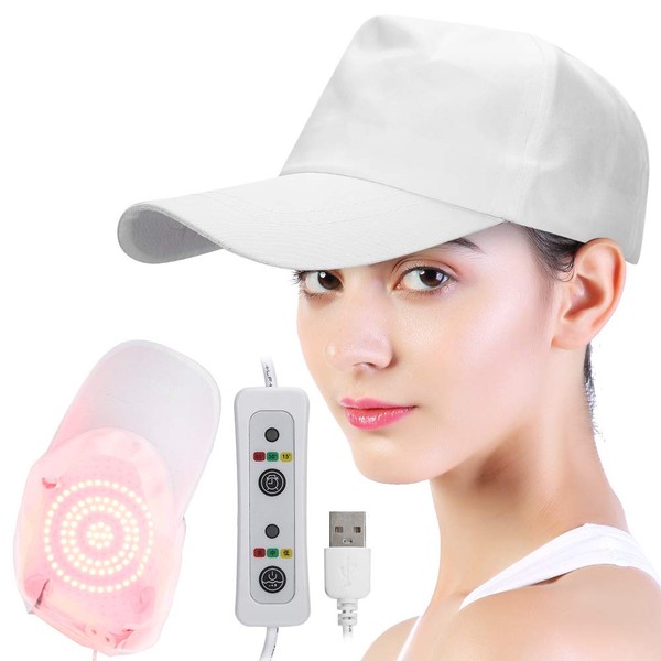 Hair Growth System - Mobile Therapy Cap for Hair Regrowth Natural Hair Loss Treatment for Women and Men Hair Growth Device Oil Control Hair LossGrowing Fuller Hair Red Light Therapy