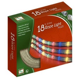 Holiday Wonderland 18' Multi-Color Holiday Rope Light Set - Quantity of (3)