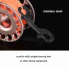 KEEP DIVING Durable Stainless Steel Double Ended Clip Hook Bolt
