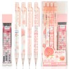 Mabor 4 Pcs Cute Mechanical Pencil Set Including 0.5mm Pastel
