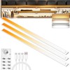 276 LED Under Cabinet Lights Wireless with Full Lighting,Rechargeable Closet