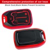 XIYANG TRADE for GMC Key Fob Cover with Keychain，Key Case