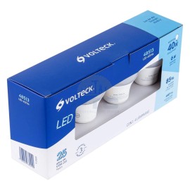 Volteck LED-40FX4 Pack of 4 LED lamps A19 6 W daylight, box
