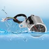 65mm Black Face LED Mechanical Motorcycle Speedometer Odometer Gauge with