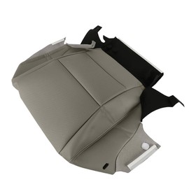 labwork Artificial Leather Driver Side Bottom Seat Cover Gray Replacement for Accord 2013-2017