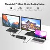 WAVLINK Thunderbolt 3 Mini Dock Docking Station / Dual 4K