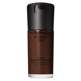 MAC M.A.C Cosmetics Studio Fix Fluid Broad Spectrum SPF 15 Foundation - NW57 (Rich Mahogany) - 1 fl oz / 30 mL