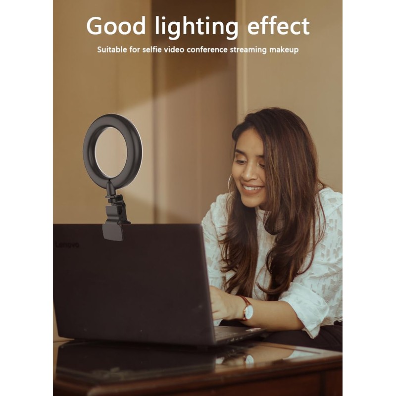 Selfie Light with 5 Inch Selfie Light Laptop, Ring Light,