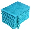 NatureMark Terry Cloth Wash Mitts, Pack of 10, Wash Cloth,