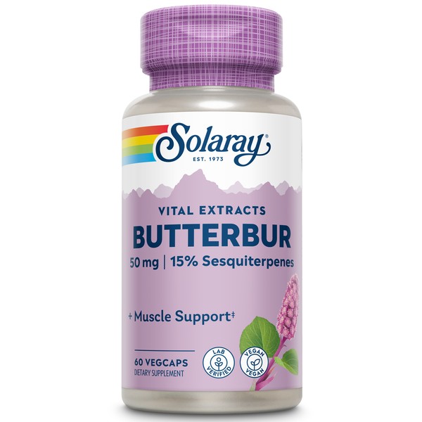 Solaray Butterbur Root Extract 50mg | 60ct