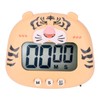 Luqeeg Cute Animal Digital Kitchen Timer, Yellow Tiger, LCD Large