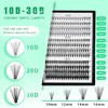 Bodermincer Lash Extension 240pcs D Curl 10D+20D+30D 10-16mm/12-18mm Mixed Cluster