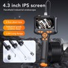 4.3in Endoscope Camera LCD Display Water Resistant 1080P HD Inspection