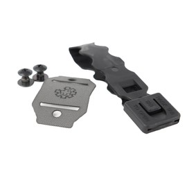 Eleven 10 Gear Short Malice Clip with Mounting Hardware | Made in The USA | Compatible with Eleven 10 Rigid Cases (Black)