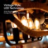 Euri Lighting VB10-3020cec-4, 4-Pack Dimmable LED B10 Filament, 5.5W (50W
