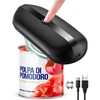 Electric Can Opener, Automatic Hands-Free Can Opener with Smooth Edge,