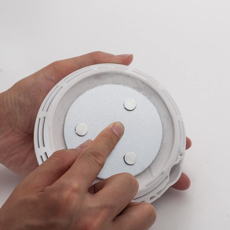 meioro Magnetic Smoke Detector Installation Tool,Quick and Easy Fastening Ceiling
