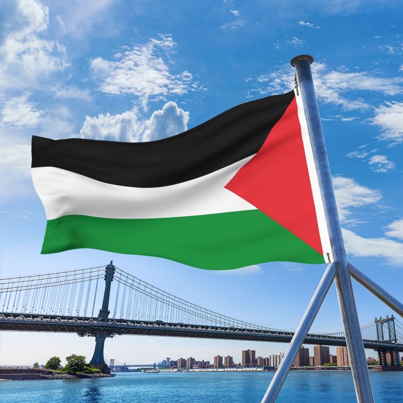 Palestinian Flag 90 x 150 cm - Palestinian Large Flag