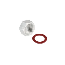 AKF: Tank Cap Screw + Fibre Sealing Ring Universal Aluminium Tanks Set for Rust Removal and Sealing of Petrol Tank