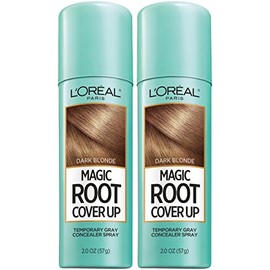 L'Oreal Paris Tinte para el Cabello Root Cover Up Rubio Oscuro 2 Onzas (Paquete de 2) (El Embalaje Puede Variar)