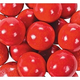3lbs Wild Cherry 1" Gumballs Best Tasting Large Gum Balls