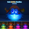 Bath Toys,Light Up Crab Bath Bubble Maker Bathroom Toys for