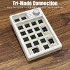 TISHLED Wireless Mechanical Numpad Barebones Kit, Gasket Programmable Macro Numeric
