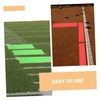 WOONEKY 6pcs Flat Rectangular Court Line Boundary Marker Set with