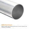 sourcing map 6063 Aluminium Round Tube 32 mm Inner Diameter