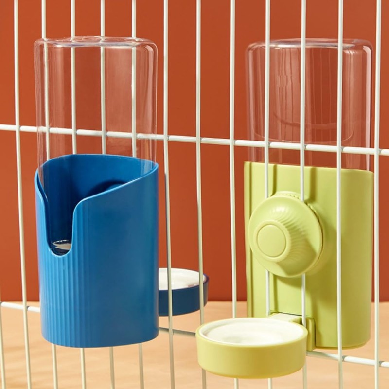 Norhogo Rabbit Water Dispenser, 600 ml Hanging Drinks Rabbit Automatic