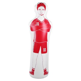 Tumbler Dummy, Football Training Goalkeeper PVC Inflatable Football Training Doll, Free Kick Defender for Boxing Punch Bag for Passing Drills for Adults
