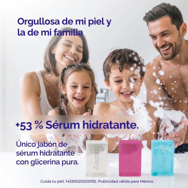 Asepxia Jabón Barra Regenerante Cara Cuerpo 100g