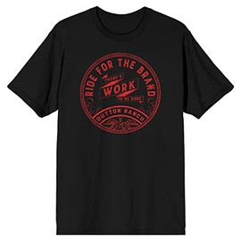 Yellowstone Ride for The Brand Men's Black T-Shirt-XL