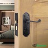 EAI Matt Black Sashlock - Fire Rated & CE Approved
