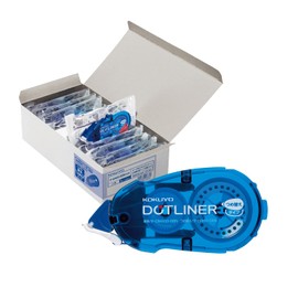 KOKUYO TA-D400-08NX10 DOTLINER Glue Tape Refill, Strong Adhesion, 10 Pieces